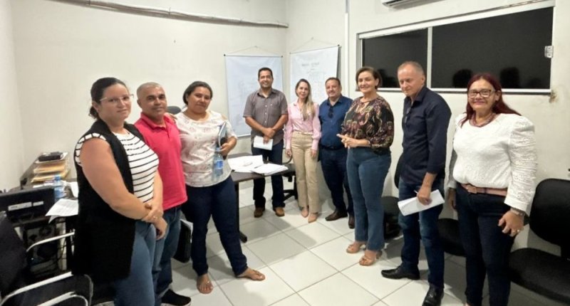 SINTERO participa de audiência com o prefeito de Presidente Médici para tratar de pautas da educação