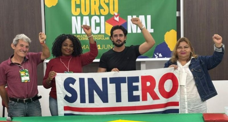 SINTERO participa do curso nacional para fortalecer o plebiscito popular