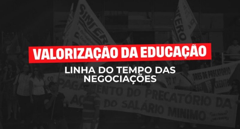 SINTERO mantém cobrança por valorização e exige respeito aos prazos nas negociações com o governo