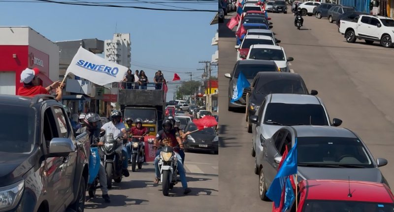 Educação estadual faz buzinaço em Porto Velho e pressiona governo por melhorias na proposta