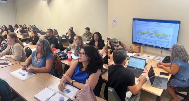 Diretora do SINTERO participa de formação do TCE sobre planos de educação