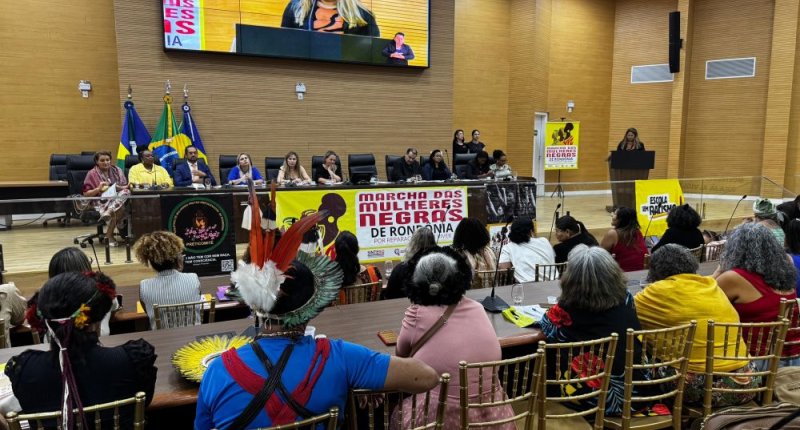 Mulheres negras de Rondônia pautam reparação e bem viver em audiência pública na ALE-RO