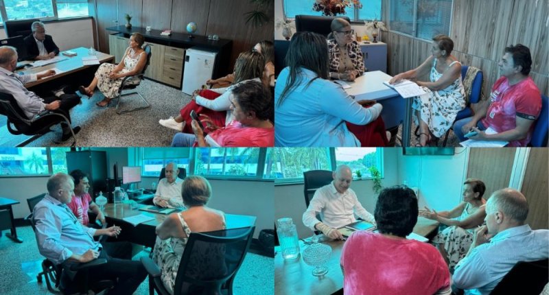 SINTERO realiza reuniões com setores do Governo do Estado para tratar pautas da educação estadual
