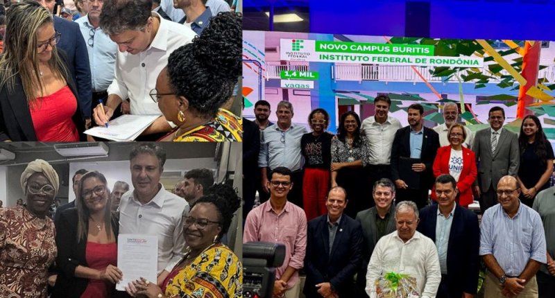 SINTERO protocola reivindicações ao MEC durante visita de Camilo Santana ao IFRO