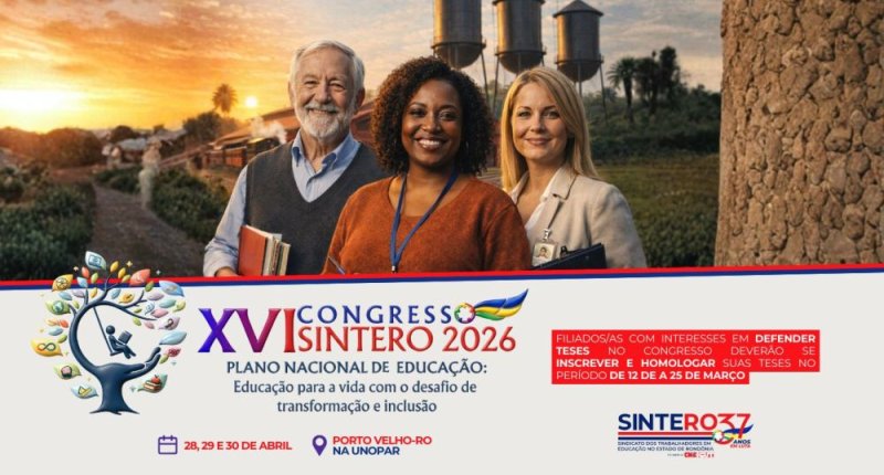 SINTERO abre período de inscrição para apresentação de teses independentes no Congresso